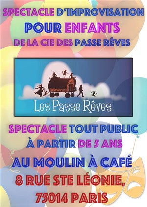 Affiche de Spectacle d'impro pour les enfants (et les autres !)