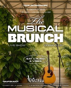Affiche de Musical Brunch – Le Rendez-vous Gourmand
