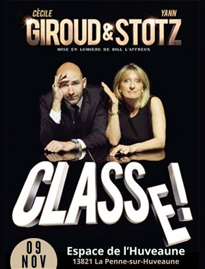 Affiche de Cécile Giroud et Yann Stotz dans Classe !