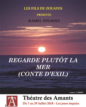 Affiche de Regarde plutôt la mer, conte d'exil