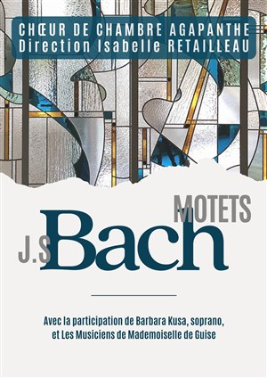 Affiche de Motets J.S. Bach