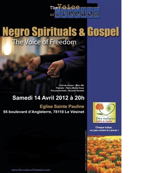 Affiche de The Voice of Freedom | Eglise Sainte Pauline
