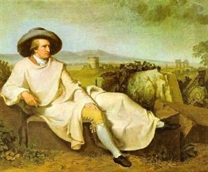 Affiche de Goethe, la vitesse et le diable