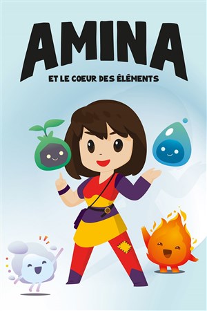 Affiche de Amina et le coeur des éléments