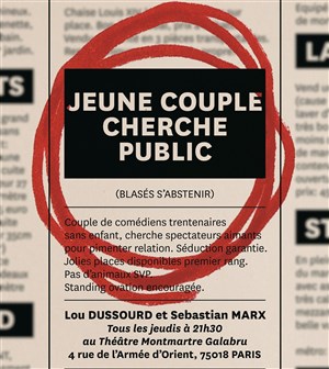 Affiche de Jeune couple cherche public