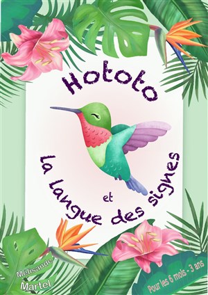Affiche de Hototo et la langue des signes