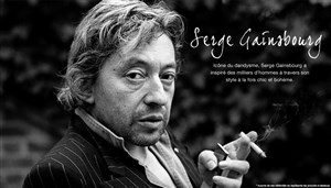 Affiche de Jam Session Boeuf sauce Que je thème, que je thème : Serge Gainsbourg