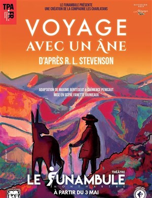 Affiche de Voyage avec un âne