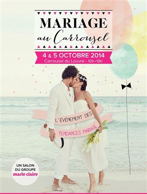 Affiche de Salon Mariage au Carrousel