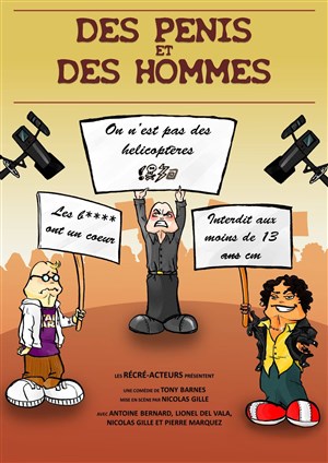 Affiche de Des pénis et des hommes