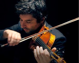 Affiche de Mathias Levy revisiting Grappelli
