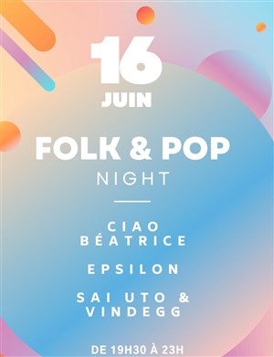 Affiche de Ciao Béatrice + Epsilon + Sai uto x Vindegg