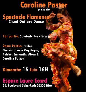 Affiche de Spectacle Flamenco
