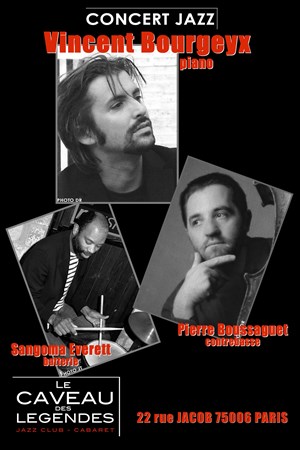 Affiche de Bourgeix - Boussaguet - Everett Trio