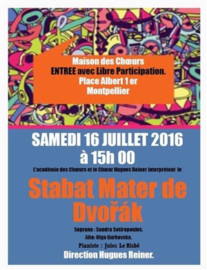 Affiche de Stabat Mater de Dvorak
