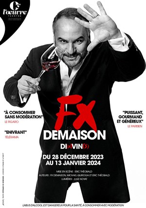 Affiche de FX Demaison dans Di(x)vin(s)