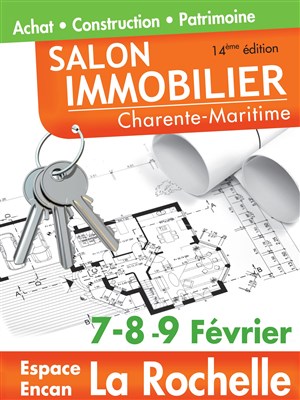Affiche de Salon de l'immobilier de la Charente-Maritime