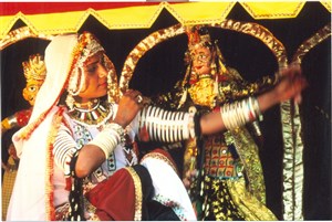 Affiche de Kathputli, Danses et marionnettes du Rajasthan / La rue des petits métiers