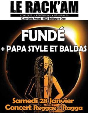 Affiche de Fundé + Papa Style et Baldas