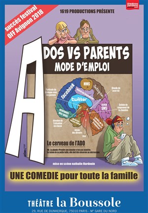 Affiche de Ados vs parents mode d'emploi