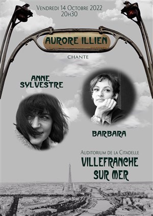 Affiche de Barbara et Anne Sylvestre | par Aurore Illien