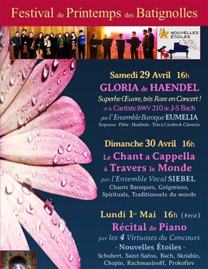 Affiche de Découverte du répertoire a cappella à travers le monde