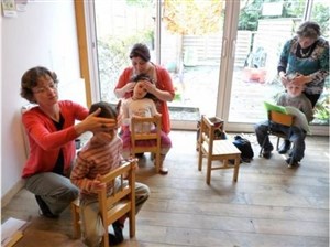 Affiche de Atelier Massage Parent/Enfant