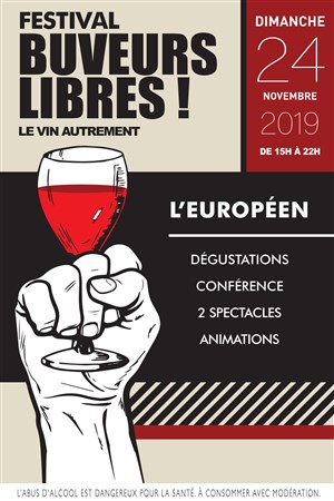 Affiche de Le vin autrement | Festival buveurs libres !