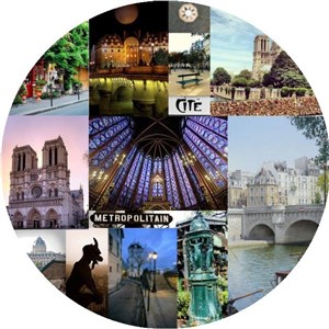 Affiche de Visite guidée : L'île de la cité - petites et grande histoires | par Judith de CulturAmat