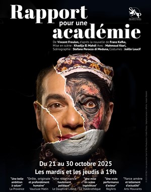 Affiche de Rapport pour une académie