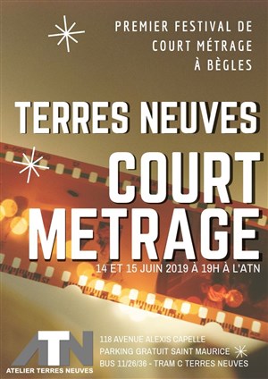Affiche de Festival Terres Neuves Court Métrage