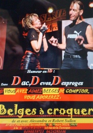 Affiche de Belges à Croquer