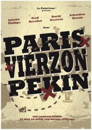 Affiche de Paris-Vierzon-Pékin !