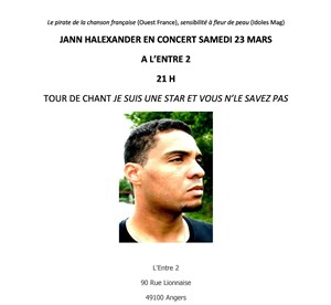 Affiche de Jann Halexander : Je suis une star et vous n'le savez pas