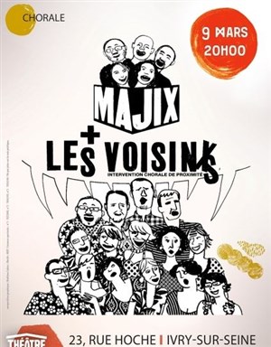 Affiche de Les Voisinx et Majyx font un pestacle