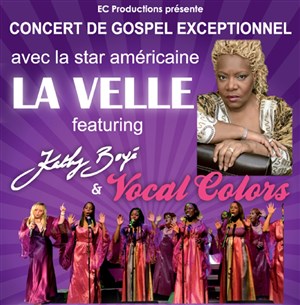Affiche de Concert exceptionnel de Gospel | La Velle feat. Kathy Boyé & Vocal Colors