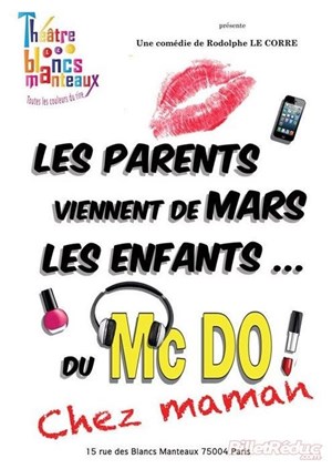 Affiche de Les parents viennent de mars, les enfants du MacDo 2 : Chez maman !