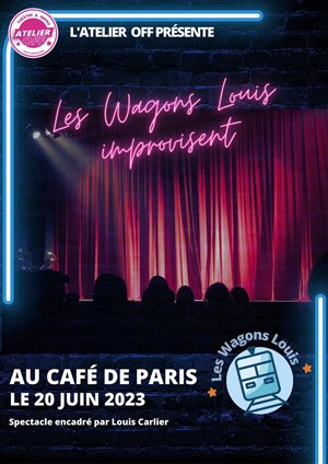 Affiche de Les Wagons Louis improvisent