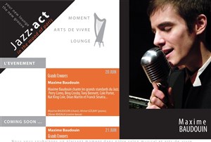 Affiche de Maxime Baudouin - Grands Crooners