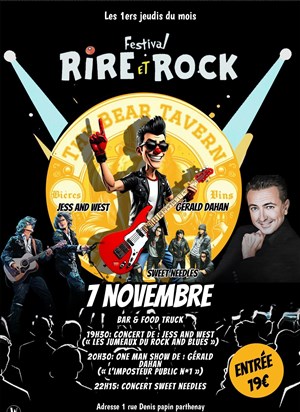 Affiche de Festival Rire et Rock