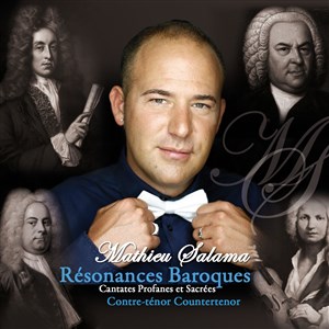 Affiche de Résonances Baroques Cantates profanes et sacrées