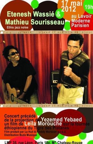 Affiche de Duo Etenesh Wassie et Mathieu Sourisseau