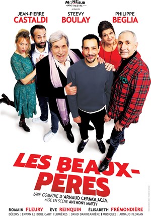 Affiche de Les beaux-pères | avec Jean-Pierre Castaldi et Steevy Boulay