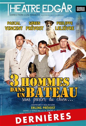 Affiche de Trois hommes dans un bateau sans parler du chien...