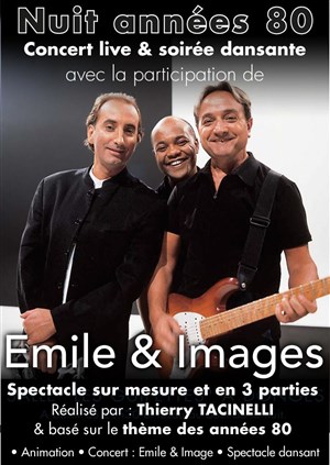 Affiche de Nuit années 80 Concert live & soirée dansante
