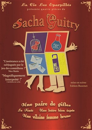 Affiche de Une paire de gifles, une lettre bien tapée, une vilaine femme brune, le KWTZ