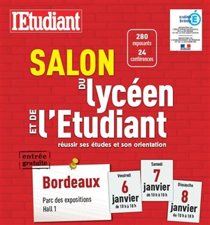 Affiche de Salon du Lycéen et de l'Etudiant de Bordeaux