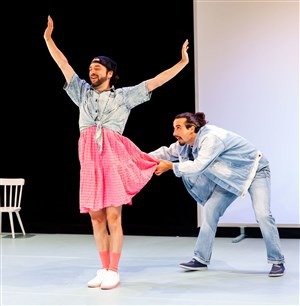 Affiche de Norman c'est comme normal, à une lettre près | Festival Noël au Théâtre