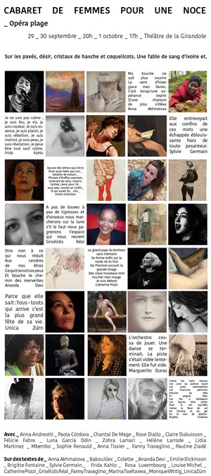 Affiche de Cabaret de femmes pour une noce