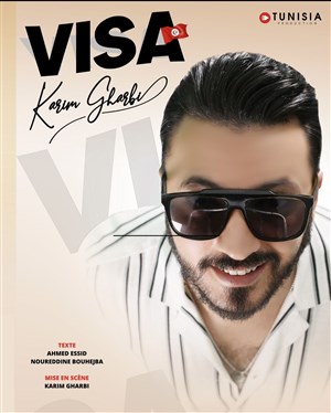 Affiche de Karim Gharbi dans Visa